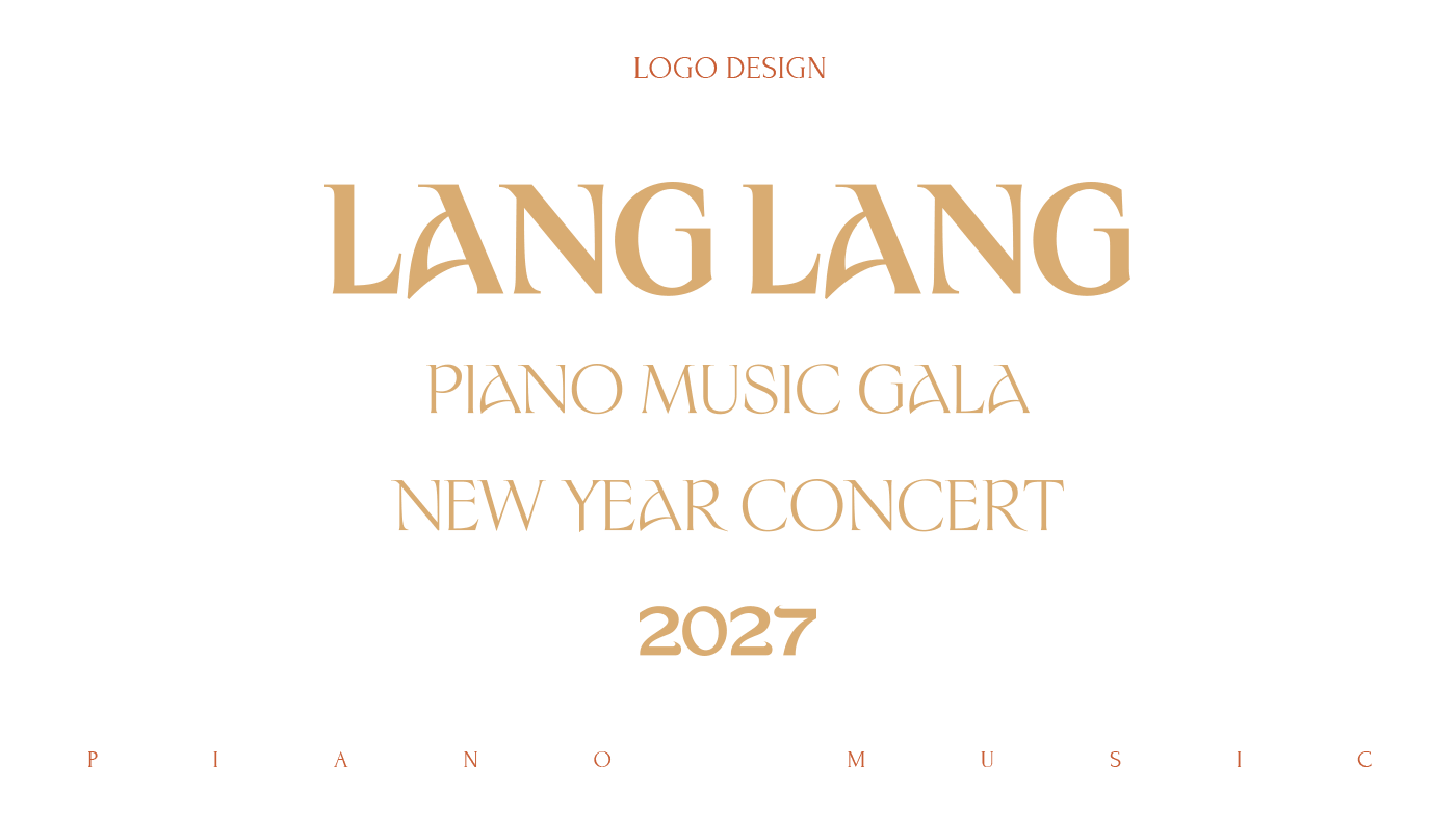 2027 郎朗钢琴音乐盛典LOGO设计